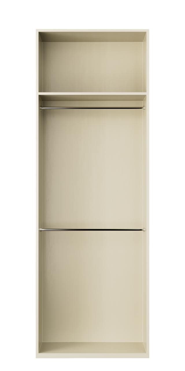 Наполнение №2 - Секция с полкой и двумя штангами (двухъярусная)